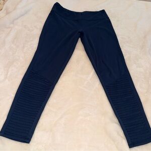 Threads 4 Thought Deep Blue Leggings Large Ribbed Detail